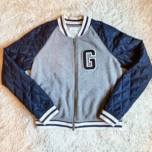 Gap Varsity Zip Up Vintage